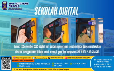 INOVASI BARU SMP MUTU PLUS CILACAP DENGAN SISTEM ABSENSI MODERN